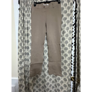 Women’s Medium Petite Betabrand Treggings yoga work dress pant khaki straightleg